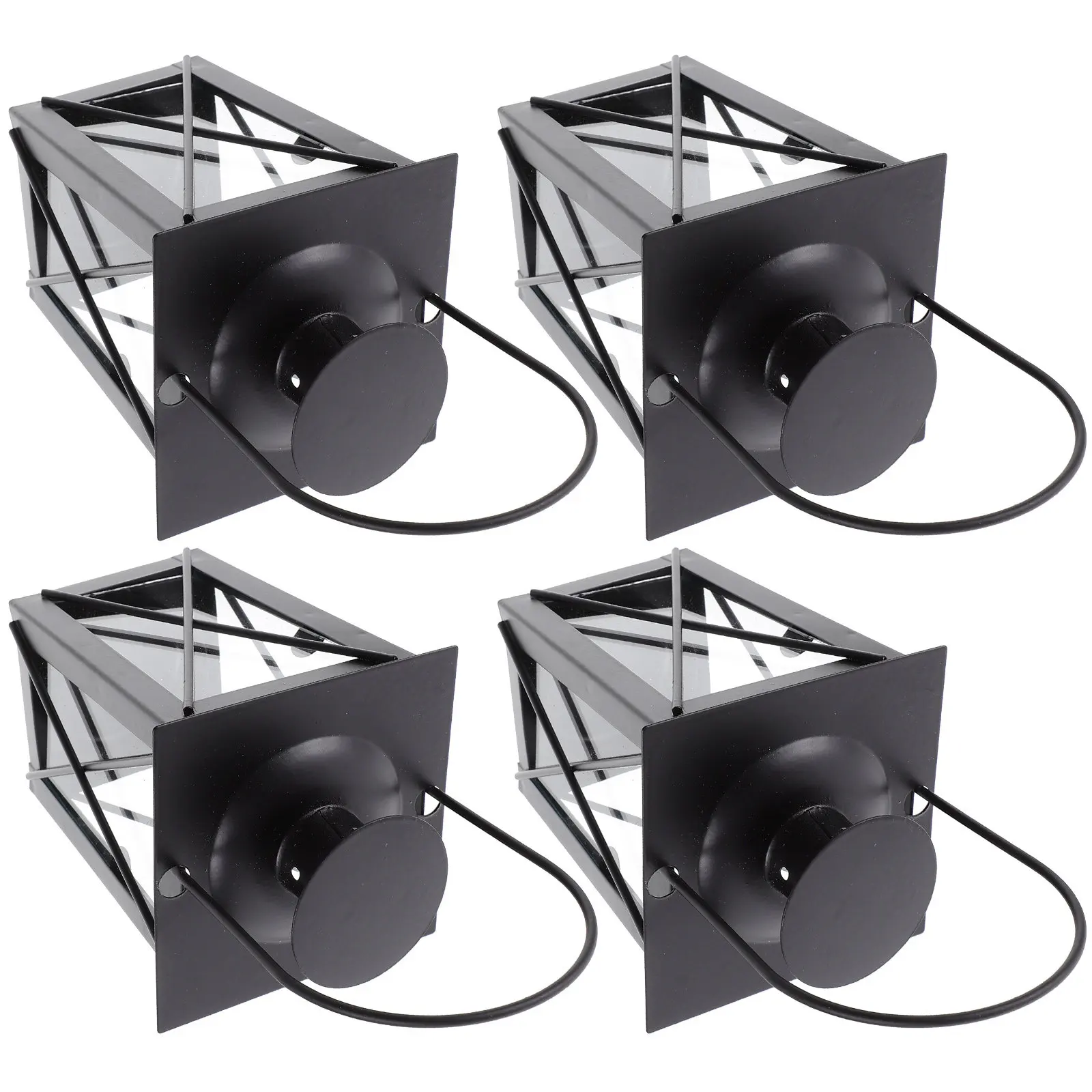 4Pcs Creative Iron Art Candlestick Lamp Romantic Atmosphere Creator Wedding Party Home Decor Holder Outdoor Indoor Use