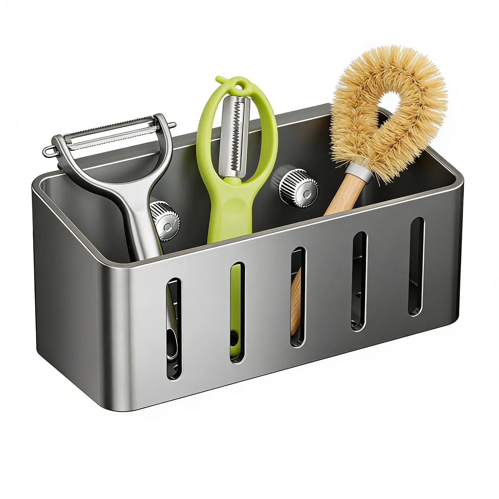 

Sponge Holder For Kitchen Sink Suction Cup Drainage Organizer For Sink Dish Sponge Drainage Holder For Kitchen Bathroom