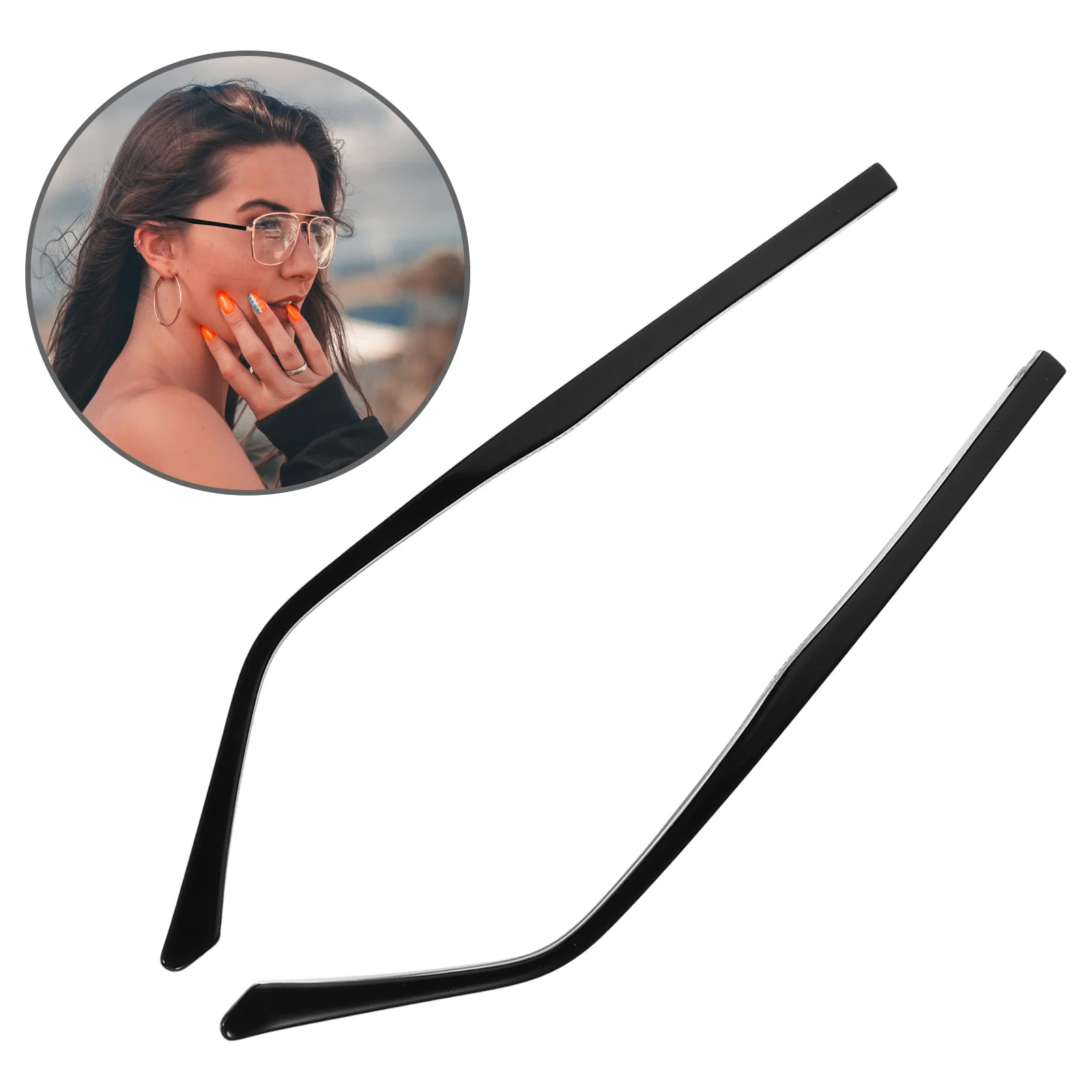 Рисунок 6 - 1 пара металлических оправок для очков