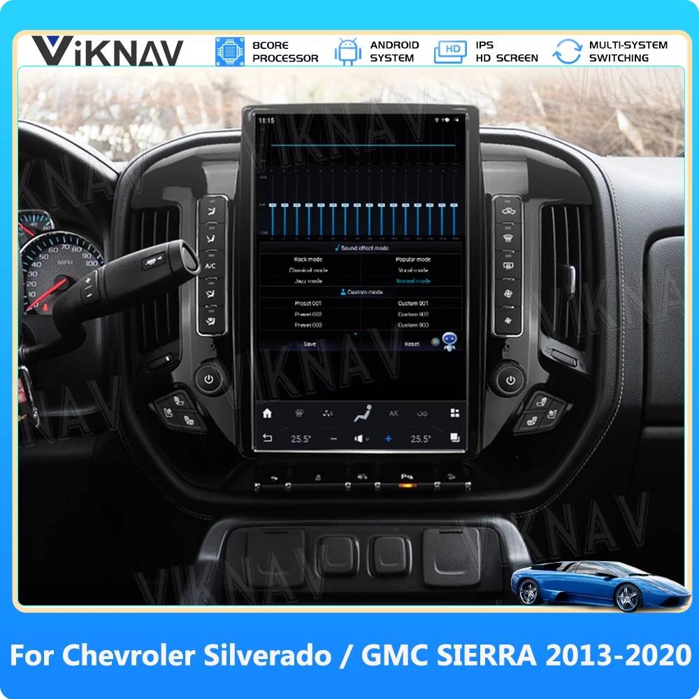 

Android Car Radio For Chevroler Silverado / GMC SIERRA 2013-2020 Upgrade Autoaudio Wireless CarPlay 14.4 inch GPS Multimedia