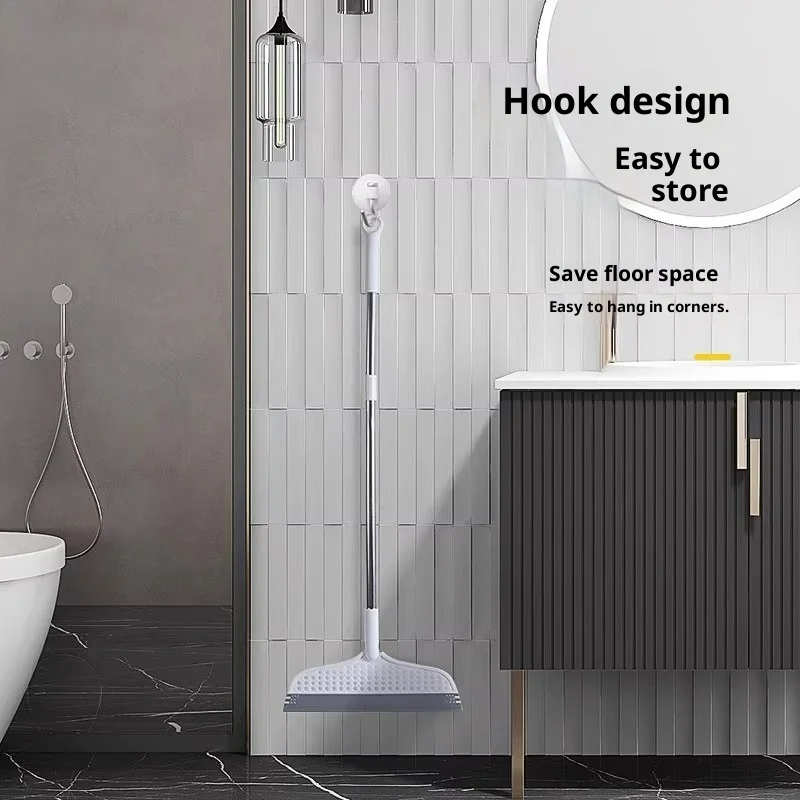 ممسحة مكنسة سحرية منزلية، ممسحة متعددة الوظائف للحمام الرطب والجاف، ممسحة سيليكون غير لاصقة #2