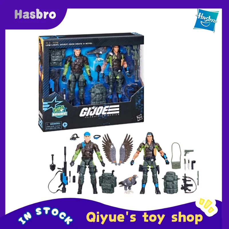 [En stock] Hasbro Special Forces GIJOE 6 pulgadas No. Set Doble de Muñecos Robot Lighthouse Elf 128, Modelo de Juguete Coleccionable, Regalo