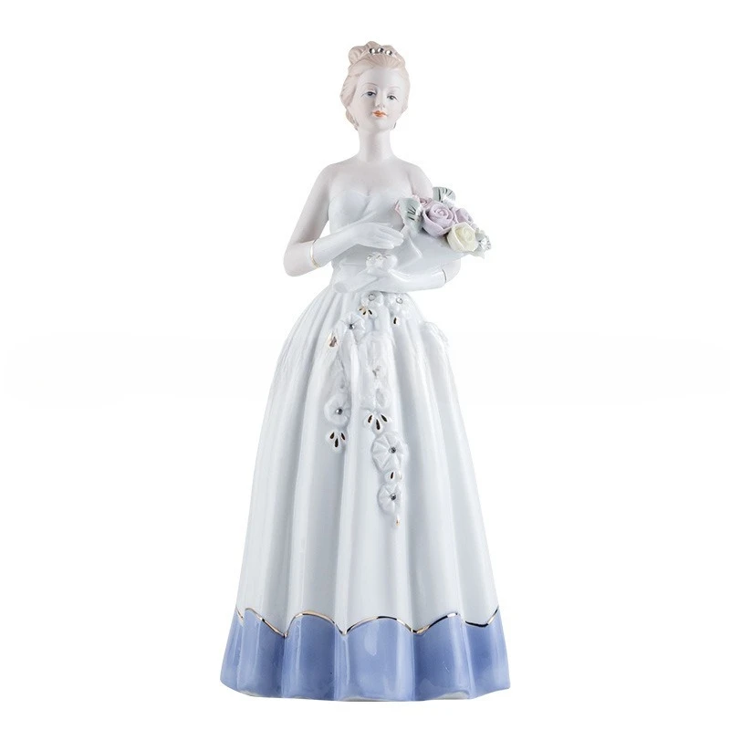 Décorations nordiques, ornements de caractère, maison moderne, salon, chambre à coucher, armoire à vin, ornements en céramique d'entrée, cadeau de mariage