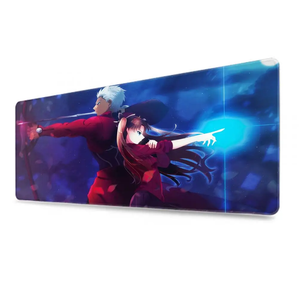 Fate Stay Night Mouse Pad Anime Grand Order Saber Toosaka Rin Ruler Mousepad Computer Keyboard Pad Manga Accessories Desk Mat