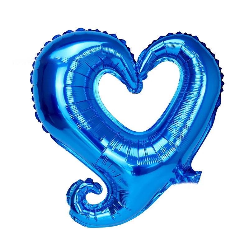 10pcs 18inch Aluminum Foil Heart Balloons Inflatable Love Balloon Wedding Party Decoration Valentine's Day Birthday Party Ball - Image 2