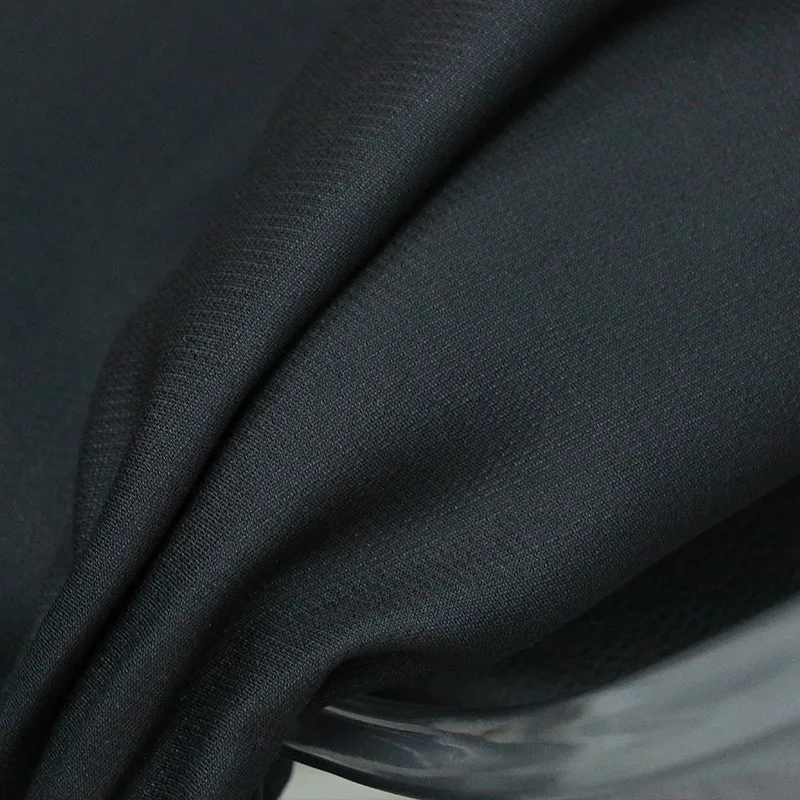 

56 momme heavy silk and wool fabric for autumn winter thick coat windbreaker pants blend