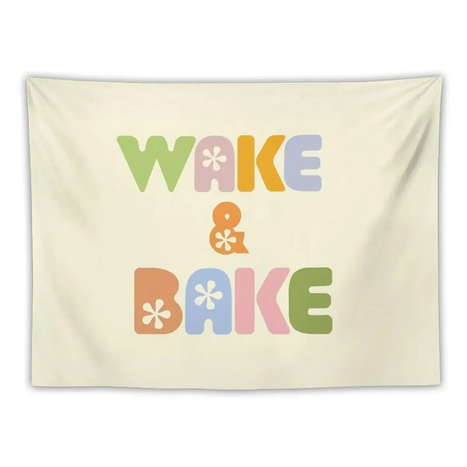 

Wake & Bake Tapestry Aesthetic Room Decor Korean Wall Decor Hanging Home Decorators Tapestry
