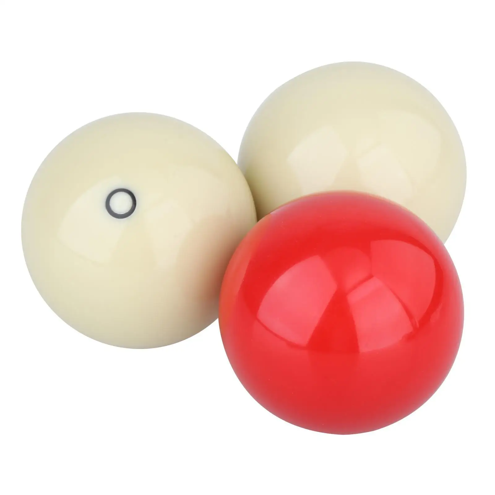 

3x Billiard Pool Balls, Complete Ball Set, Cue Balls, Improve Skills Training Carom Billiards Balls, for Beginner, Men,
