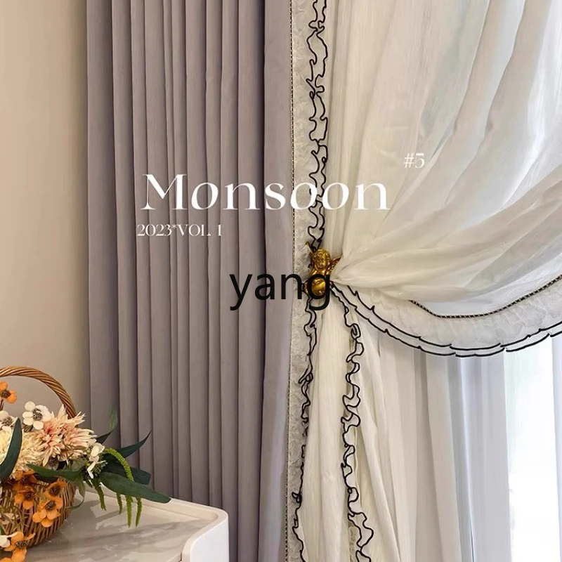 

lzr Custom Chenille Taro Purple Curtains Blackout Girls Bedroom