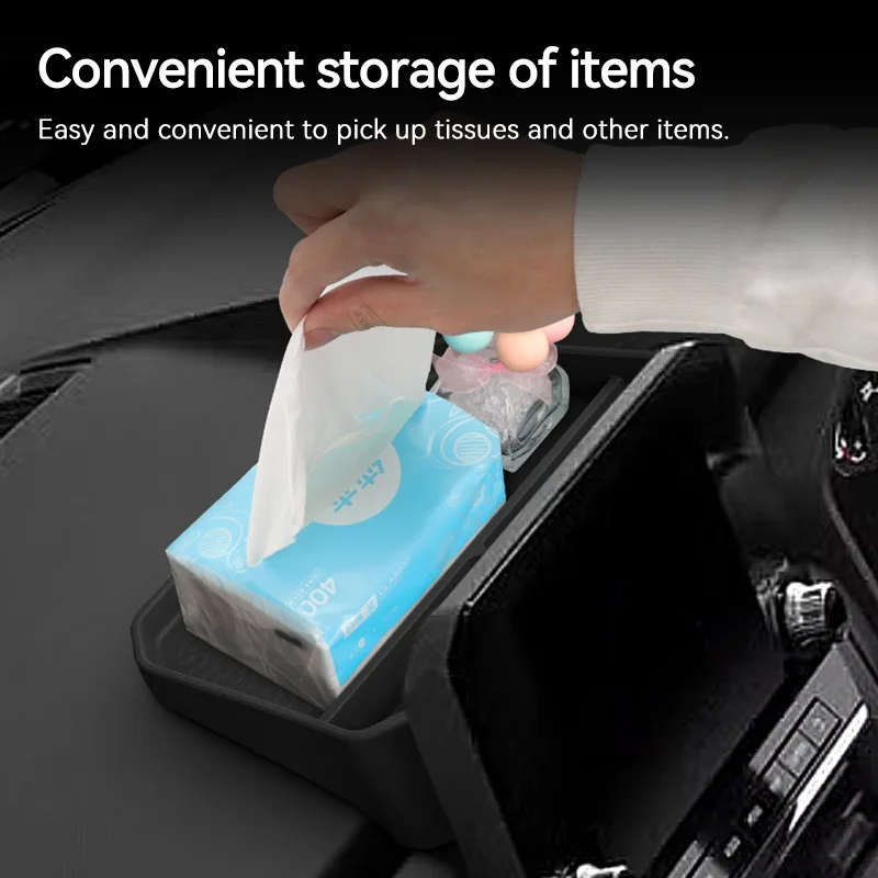 مناسبة لـ 24-25 ميتسوبيشي تريتون صندوق تخزين شاشة التحكم المركزي تخزين السيارة مجموعة تعديل لوازم السيارة الداخلية