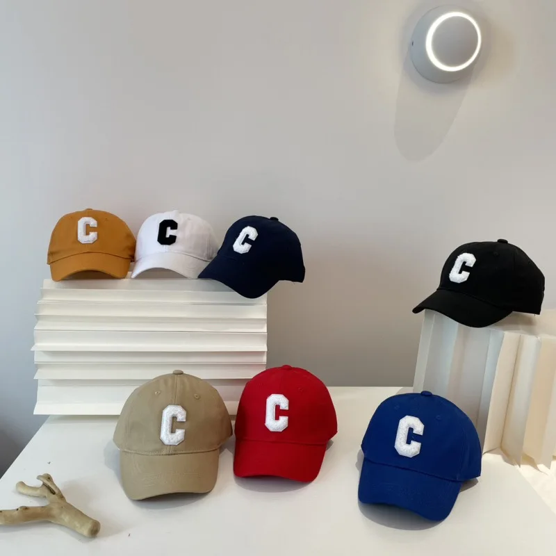 Kids Boys Girls Baseball Cap Children Adjustable Snapback Caps Summer Outdoor Hat Letter Embroidery Sun Hats