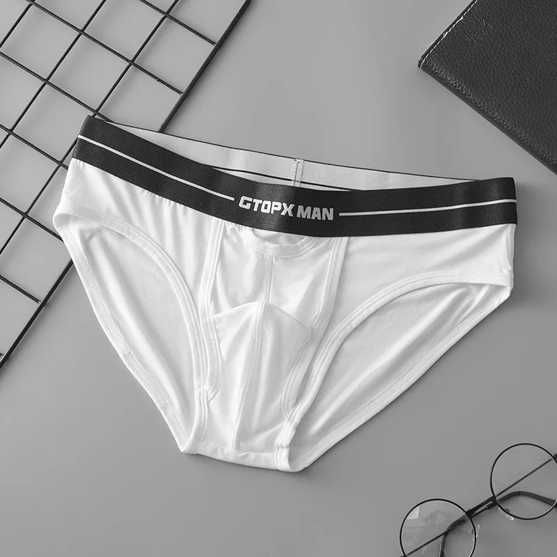 GTOPX men's thin low-rise briefs, cross-border sweat-absorbing sports underwear GT511