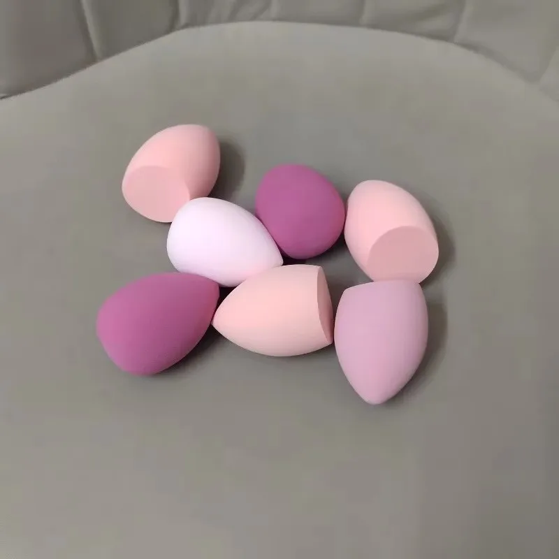 4-20pc Makeup Sponge Powder Puff Dry and Wet Combined Beauty Cosmetic Ball Foundation Powder Puff Bevel Cut Make Up Sponge Tools