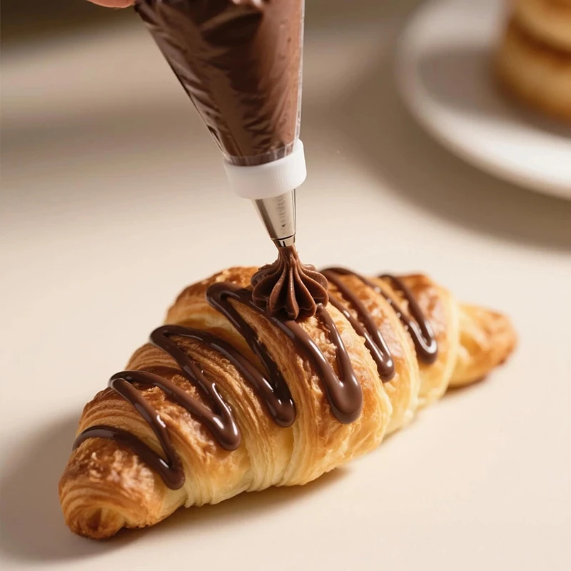 ​ ​ 100 عبوة من أكياس المعجنات مع أطراف ثلج - لتزيين الكيك، صندوق الغداء، مشاريع ممتعة وعائلية يمكنك صنعها بنفسك - يجب اقتناؤها للمطبخ والحفلات ​