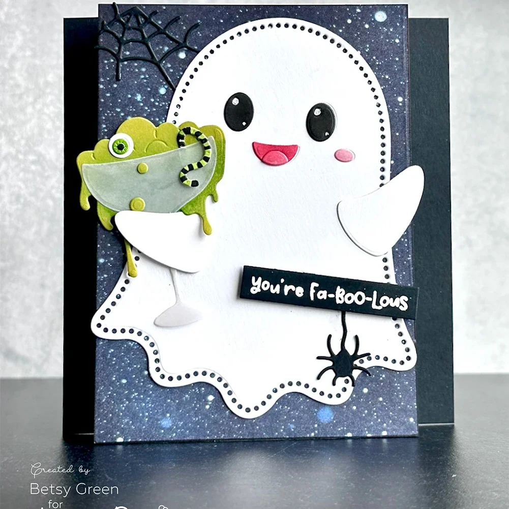 Fall 2026 Release Acorn Ember Ghost Halloween Metal Cutting Dies Clear Stamps Stencil Hot Foil For DIY Scrapbook Paper September view 5