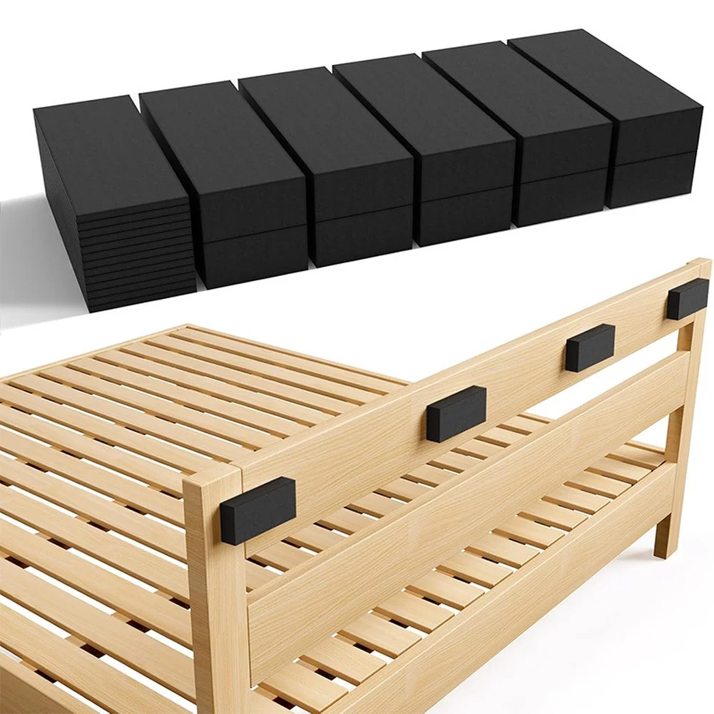 23PCS EVA Headboard Protectors for Bed Frames Sofas Chairs Tables to Dampen Vibration and Prevent Wall Scratches