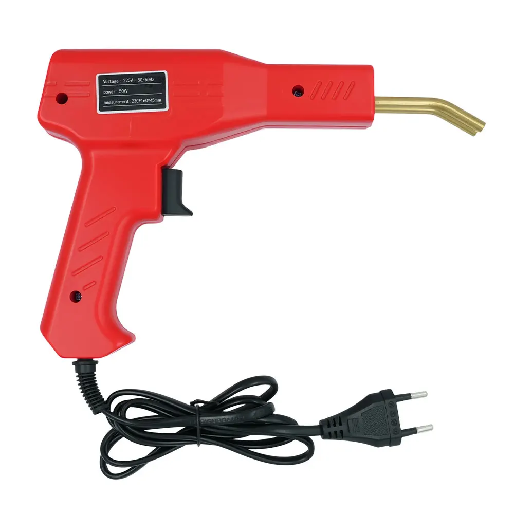 Kunststoffschweißgerät Schweißmaschine Auto-Stoßstangen-Lötpistole 4 Arten Klammern für Stoßstangen/Kajak/Kunststoffprodukt-Reparaturen – Detail 11