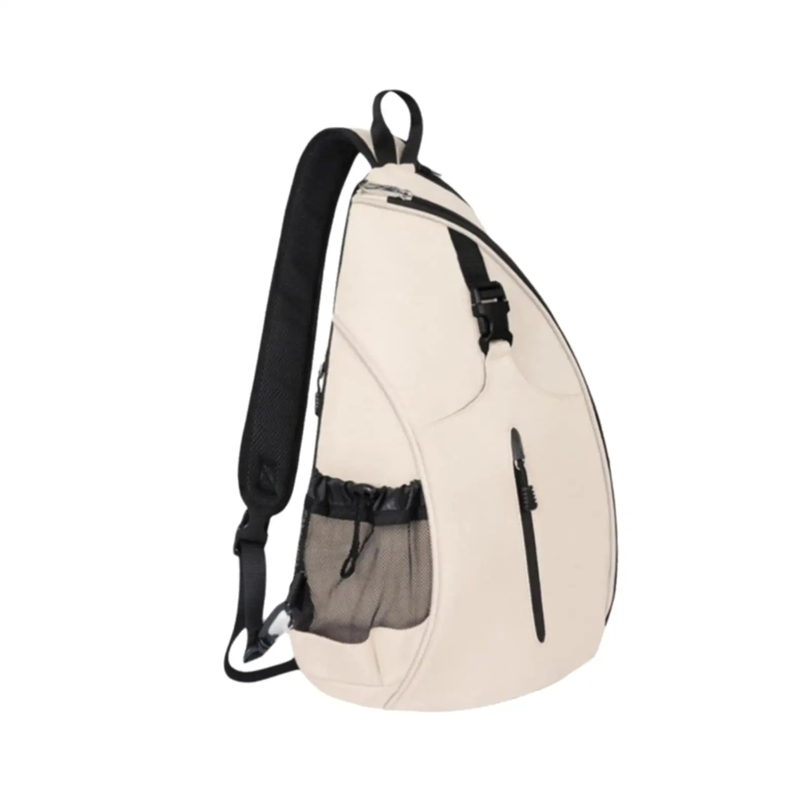 Tennis Bag Pickleball Crossbody Bag Smooth Zipper Carrier Multifunctional Portable Badminton Racquet Pouch