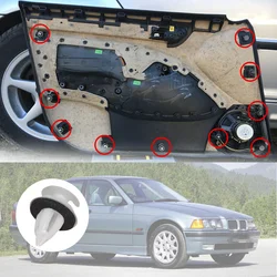 10X Car Door Card Panel Trim Lining Clamp Clip For BMW 3 Series E36 1990 1991 1992 - 1998 316i, 318i, 320i, 325i, 328i, M3, Z3