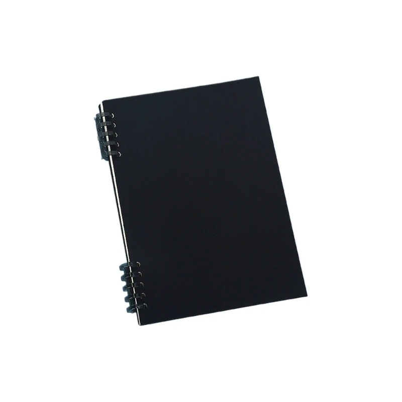 Sổ Tay Với 5 Vòng Chất Kết Dính, Rời Lá Sổ Tay Tạp Chí Nhựa Chống Thấm Nước Dành Cho Note Lấy Viết Nhật Ký Trang Sức Giọt