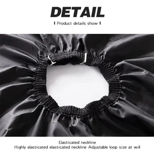 Haircut cover for professional beauty salon, barber cover for men/women, adjustable pressure button with waterproof hairdress 11 Main Sales Barbeiro Cover - №1