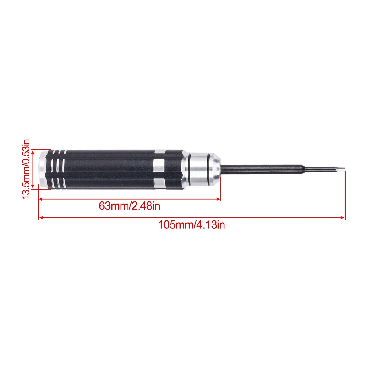 Hex Nut Driver Screwdriver Hard Steel Tool Repair 7pcs Set for 1/18 1/24 Rc Mini Crawler Car Trax Trx4m Axial Scx24 Fms Fcx24
