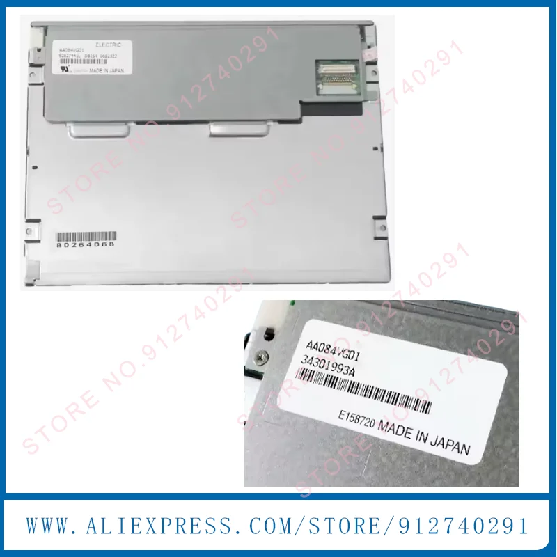 AA084VG01 Original 8.4 Inch aa084vg01 Industrial TFT LCD Display Screen Panel 640*480