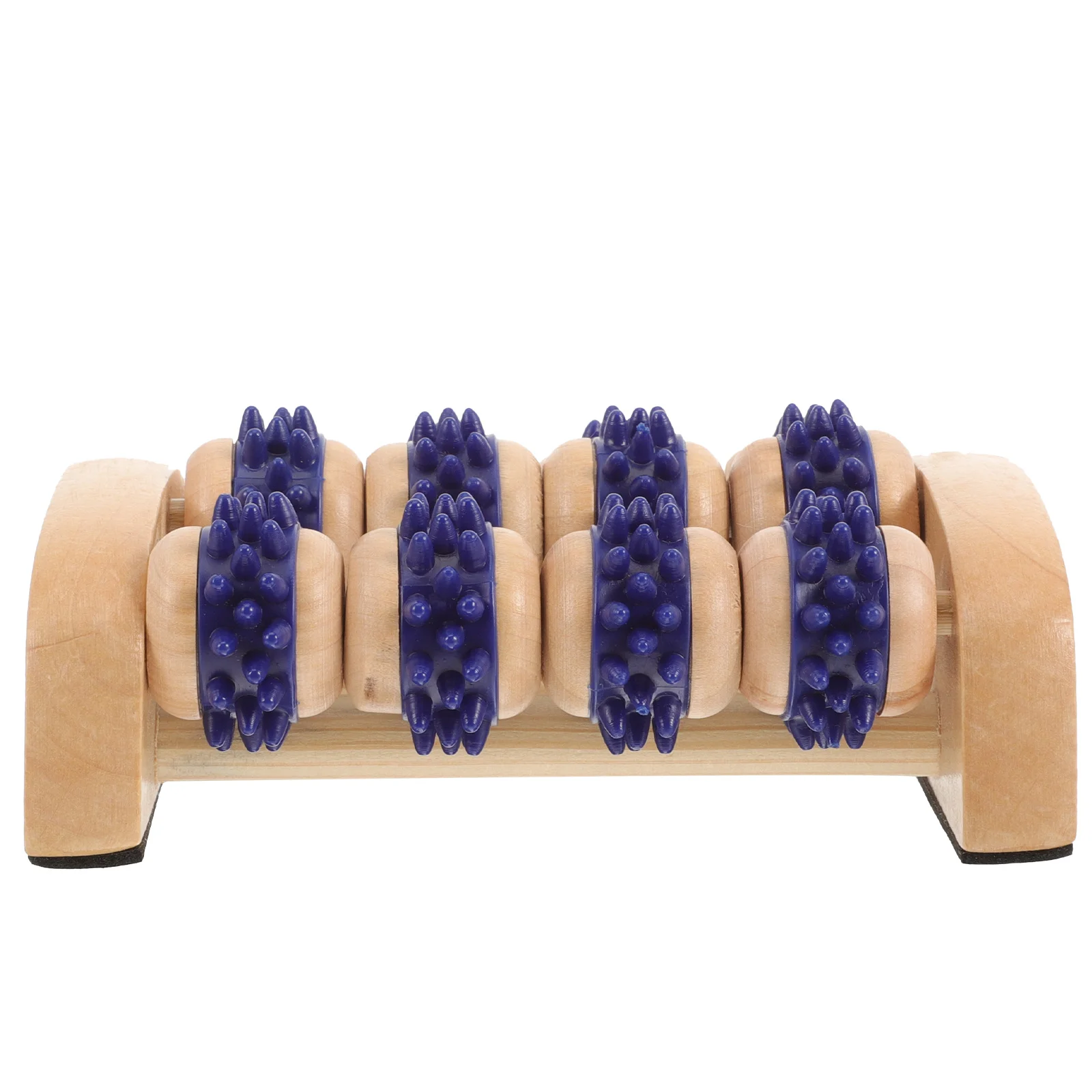 

Wood Foot Roller Massager Portable Comfortable Smooth Surface Manual Body Massage Foot Hamstring Muscle Relax Feet Roller