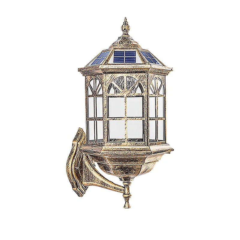 APRIL Contemporary Solar Outdoor Waterproof Wall Lamps Simplicity Creative Balcony Hallway Courtyard Villa Gate Hotel