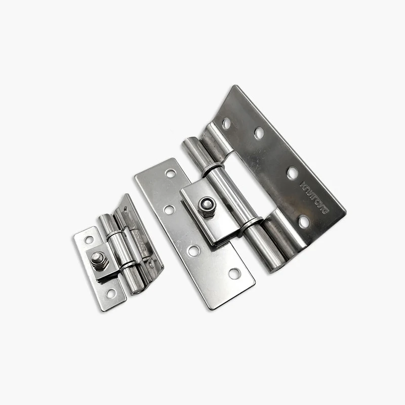 JY302S Stainless Steel Hinge Elegant Adjustable Torque Hinge Sk2-302  Silver  10pcs