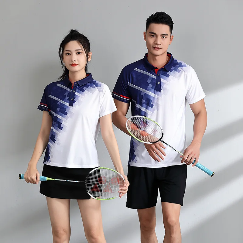 

Badminton Jerseys & shorts Men & Women shuttlecock shirt Tennis skirt Badminton training suits Short sleeve tracksuit Sportswear