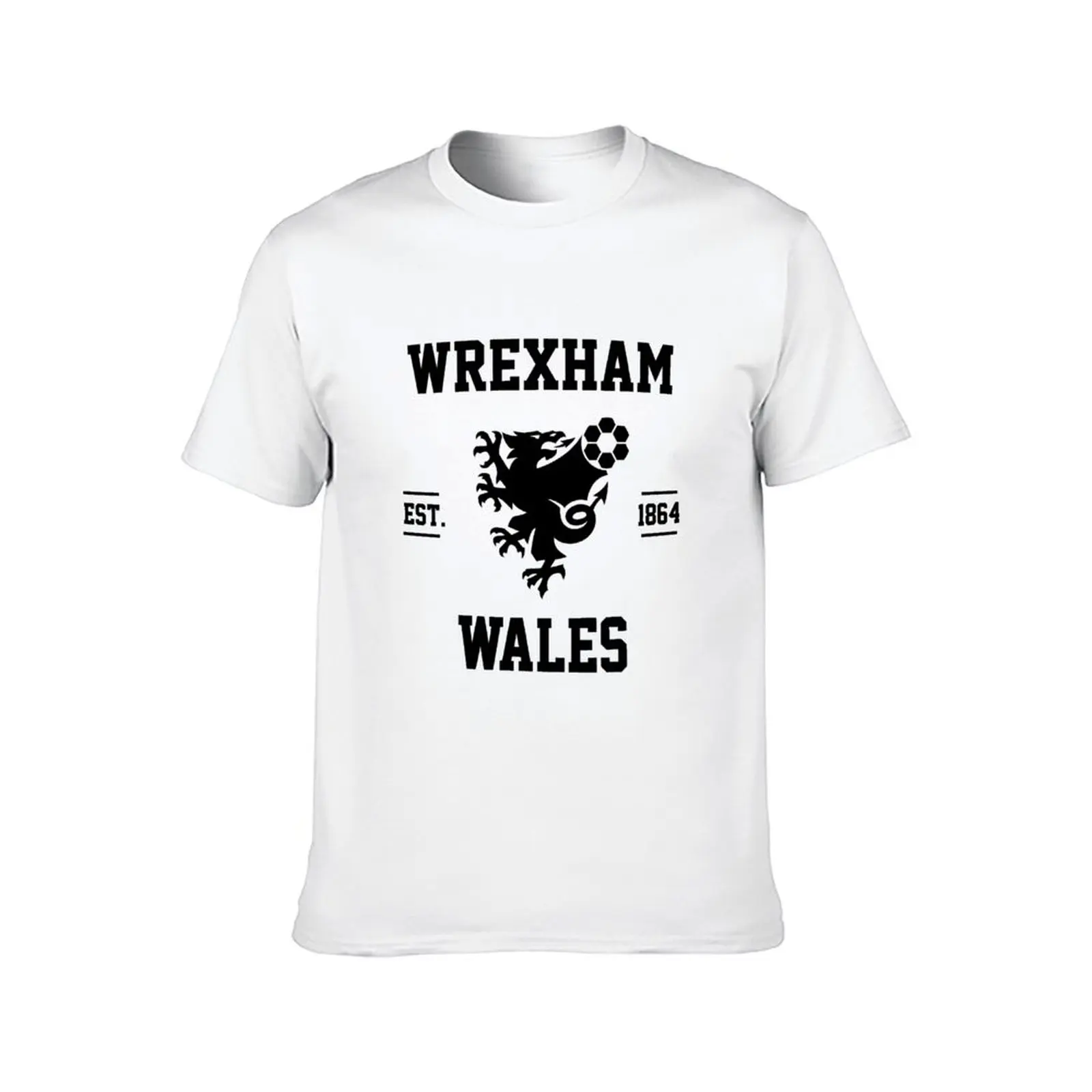 Wrexham - Wales Football Gift T-Shirt man t shirt heavy cotton t shirt men 100% cotton luxury brand t shirt custom print T-Shirt