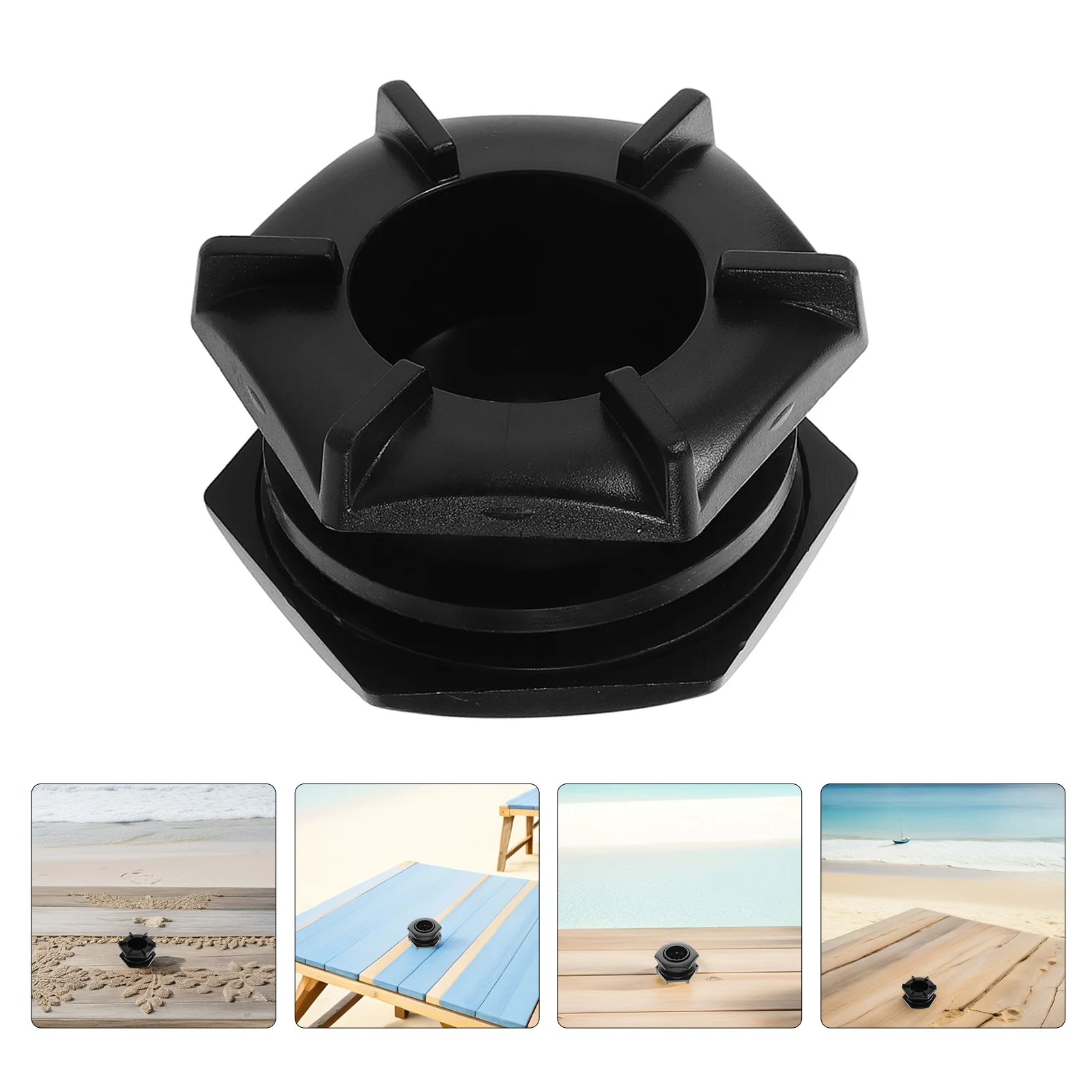 

2Pcs Kayak Scupper Plug High Strength Hexagonal Drain Bung for Boat Canoe Inflatable Vessels Leak Proof Rapid Drainage Marine