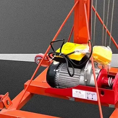 NFer Shutter Lift, Canopy Installation, Ventilation Duct Installation, Hoist, 220V Small Lifting Platform, 230KG L(Customized)