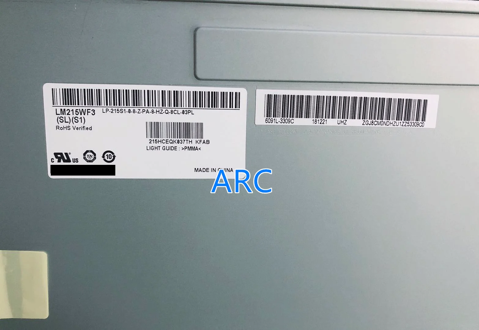 LCD  Screen model LM215WF3-SLS1 LM215WF3 (SL)(S1) LM215WF3 (SL) (N1) LM215WF3 SLN1 for dell optiplex dell AIO 3240