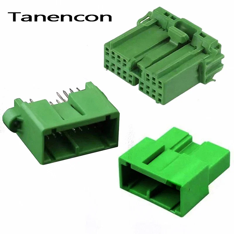 

1 Set 16 Pin Car Starter PCB Plastic Housing Connectors IL-AG5-16S-D3C1 Car Fog Lamp Sensor Modification Plug IL-AG5-16P-D3T2