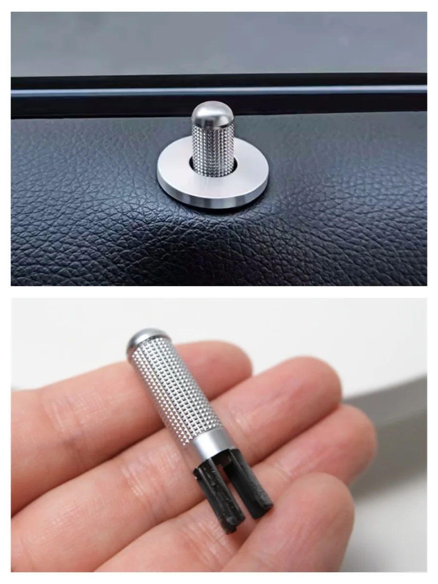 For Benz C200 E260 CLS300 G500 Handheld Door Lock Cap Window Pull Rod Cap Pin