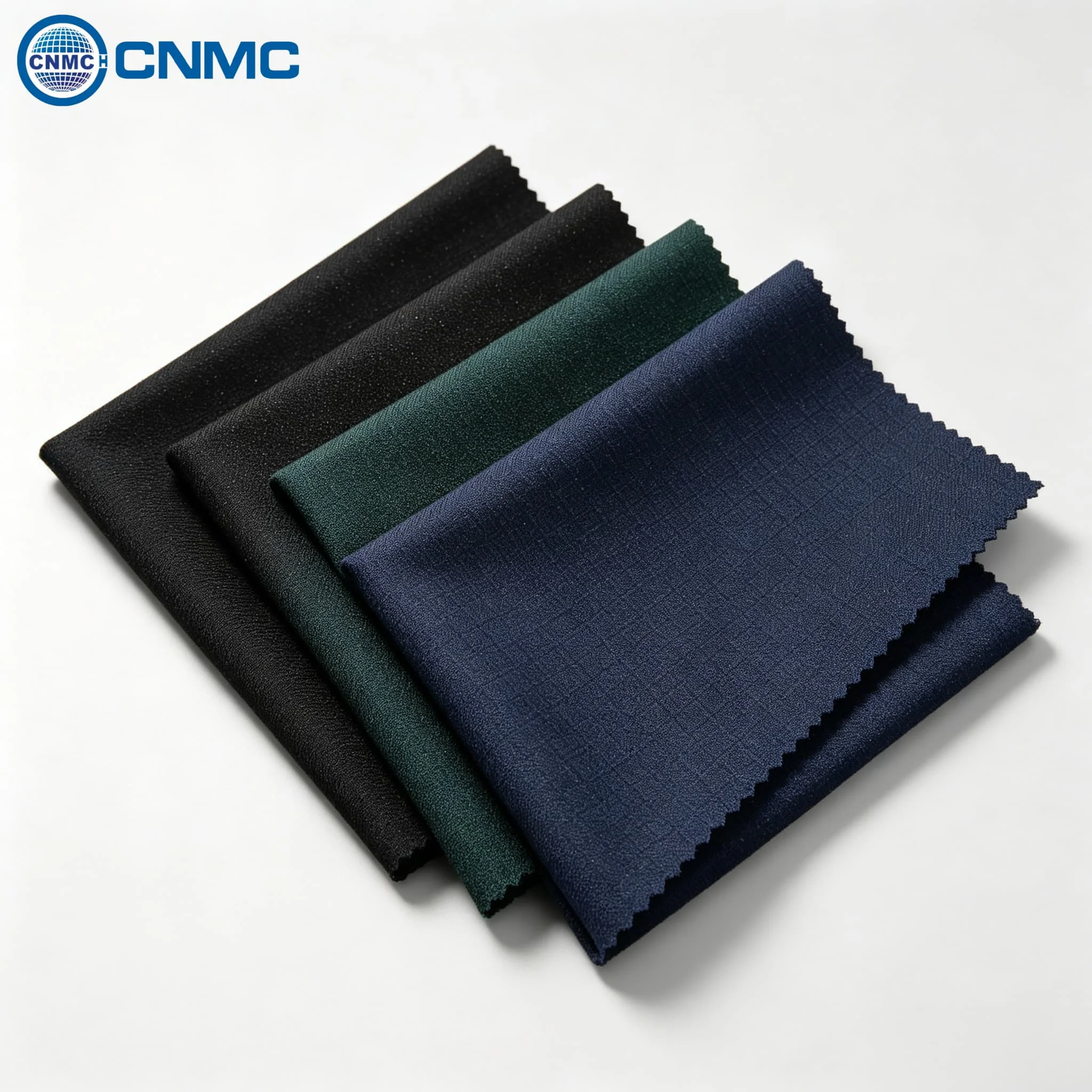 Spot Goods 100% Merino Wool Blue‑Black Suit Fabric, Anti‑Static Material For Male Suit, For Complete Men's Suits Making