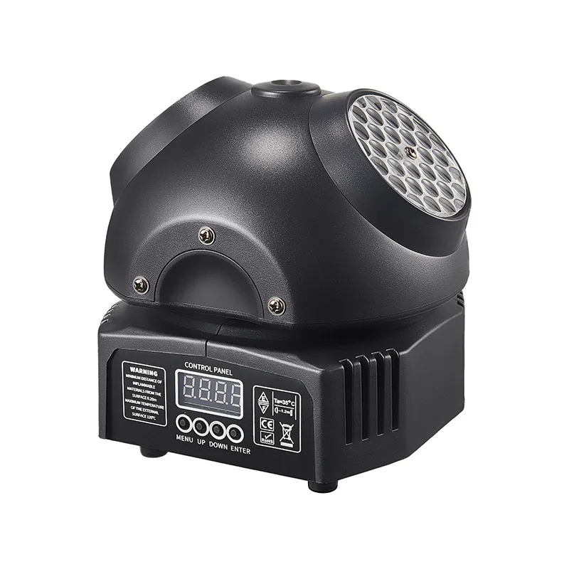 36W Mini Kaleidoscope Moving Head – RGBW LED Stage Light with DMX512 & Remote