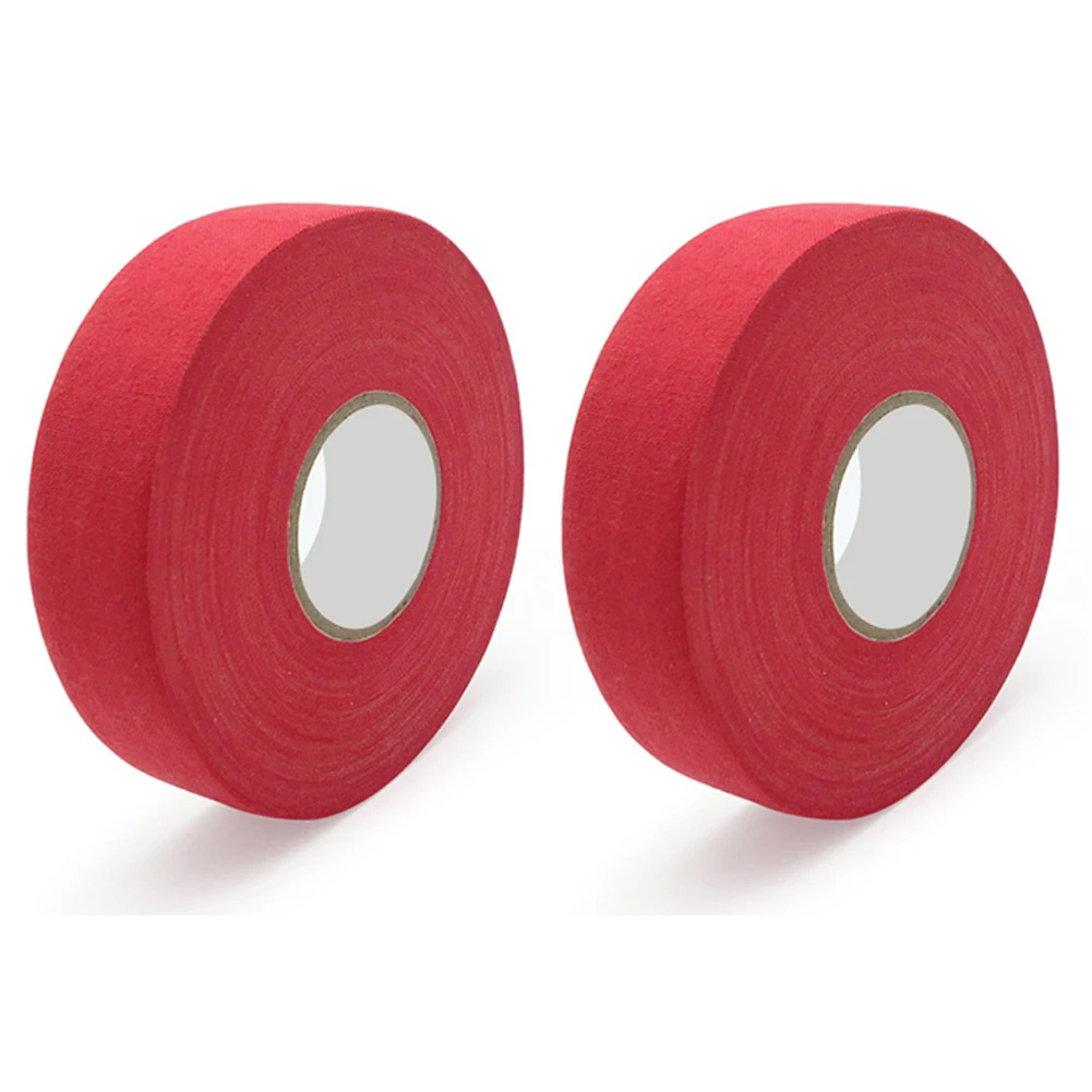 

2 Rolls Ice Hockey Tape Sweat-Absorbent High Viscosity Nonslip Handle Tape For Baseball Bats Ice Roller Hockey Accessories