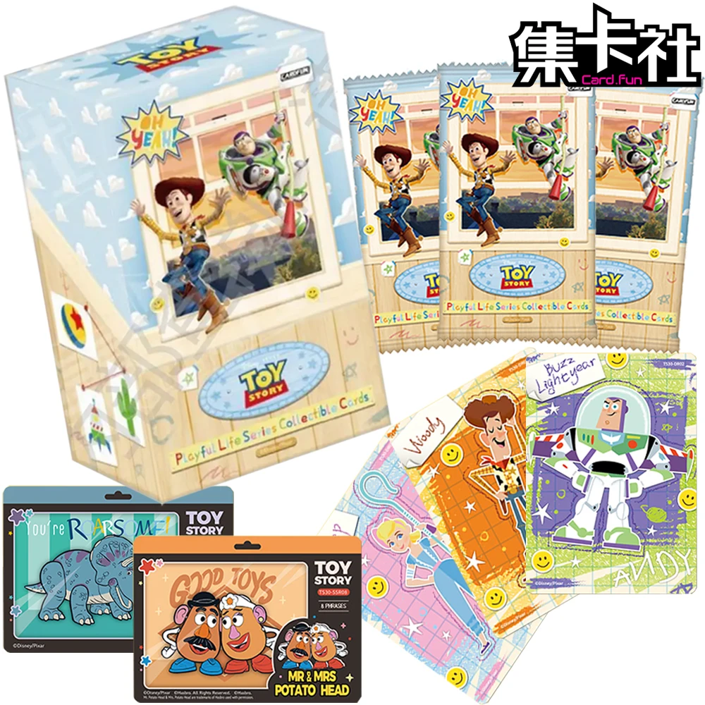 

New CARD.FUN Toy Story Collection Card Популярные анимационные кинокарты Disney Симпатичные и креативные праздничные подарки для мальчиков и девочек