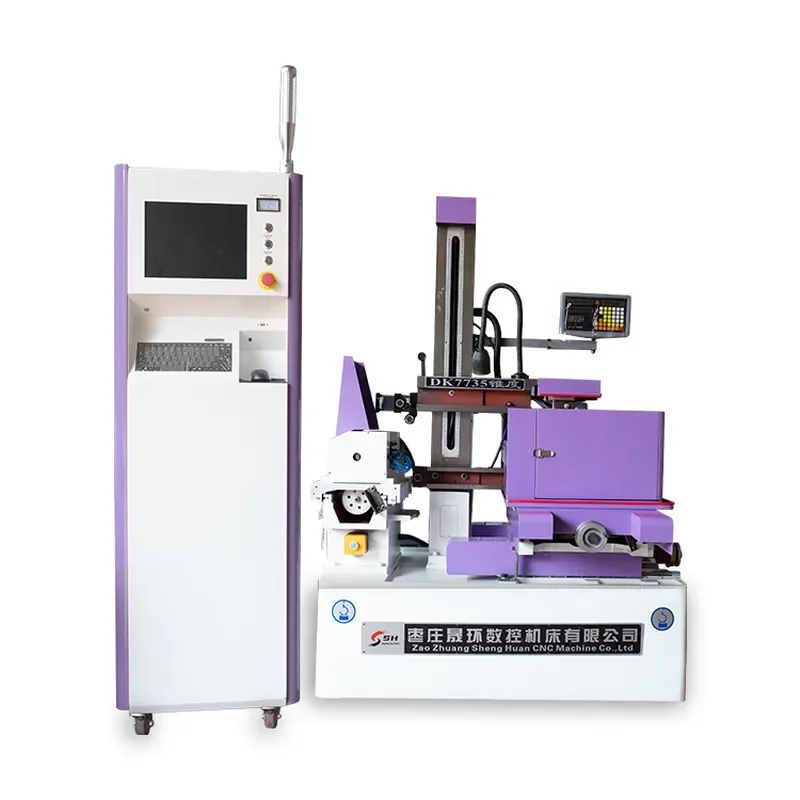 for DK7735 CNC Wire EDM Machine with Motor and Gear Core Components 0.02mm Precision 350x450mm Table