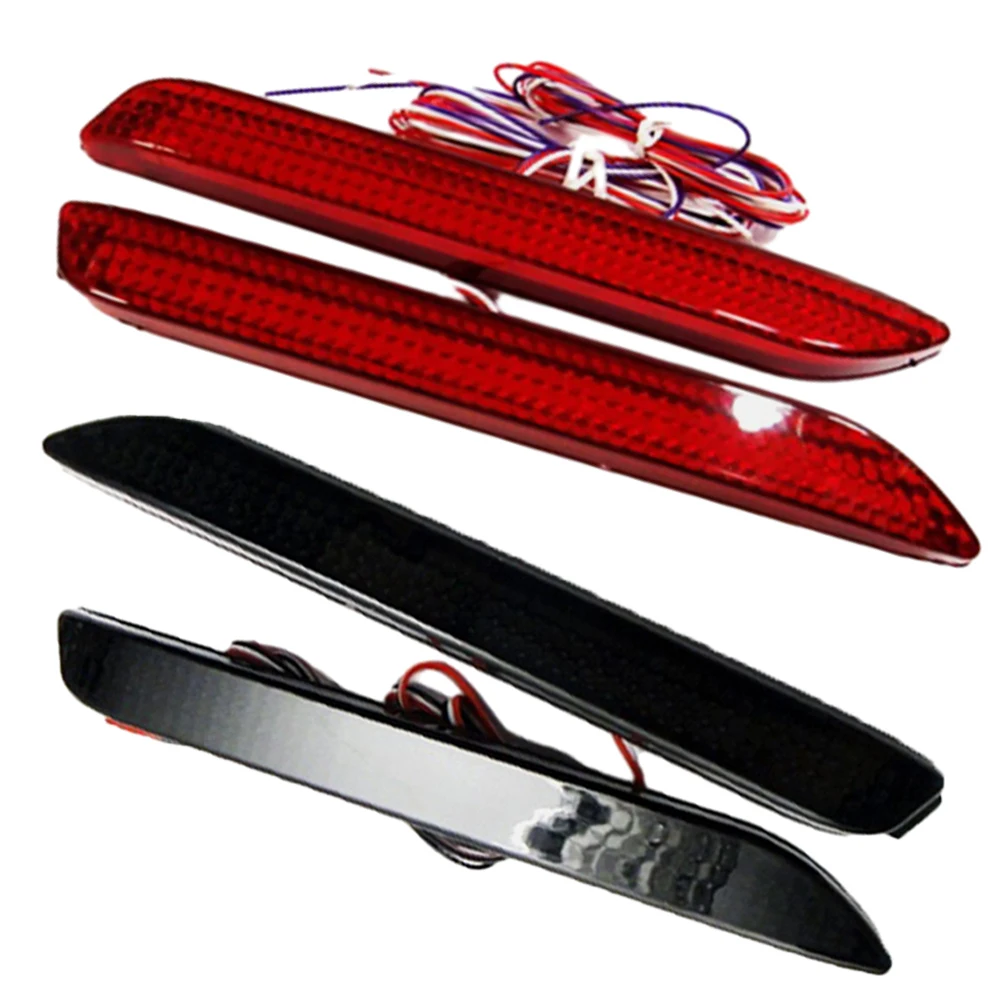 2PCS LED Bumper Reflector Brake Stop Light For Toyota Matrix Venza Avalon 2003 2004 2005 2006 2007 2008 2009 8192008010