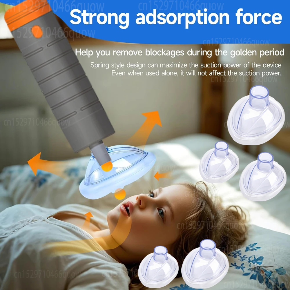 

Anti Asphyxia First Aid Kit Automatic Anti-choking Instrument Household Portable Heimlich Negative Pressure Suction Device