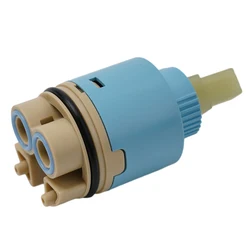 Fit For Most Sink Faucets Lever Tap Mixer Tap Cartridge Bathroom Kitchen 35/40mm Ceramic Disc Durable Fittings