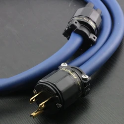 Original Furutech FP-3TS20 Single Crystal Copper OCC Audiophile US Power Cord CD amplifier decoder power cord