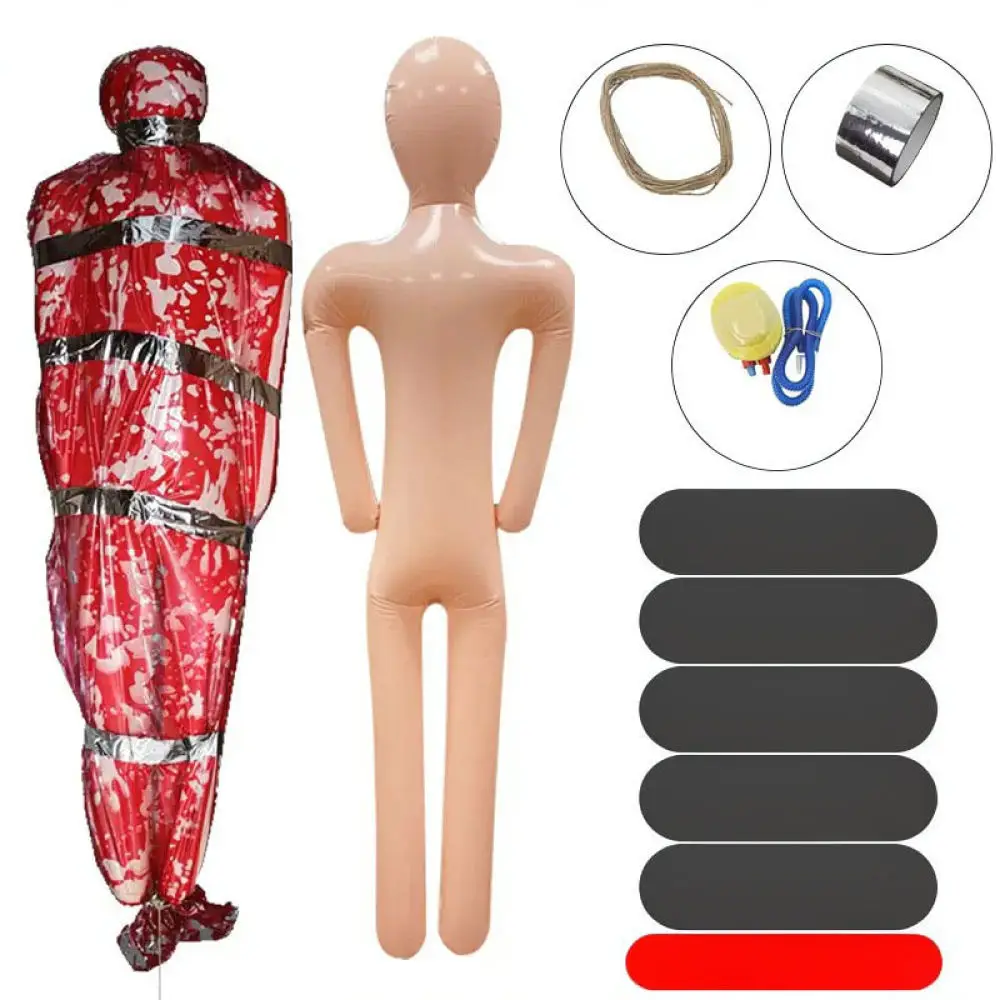 Scary Halloween Decoration Corpse Prop For Haunted House Escape Room Horror Atmosphere Party Indoor Outdoor Setup