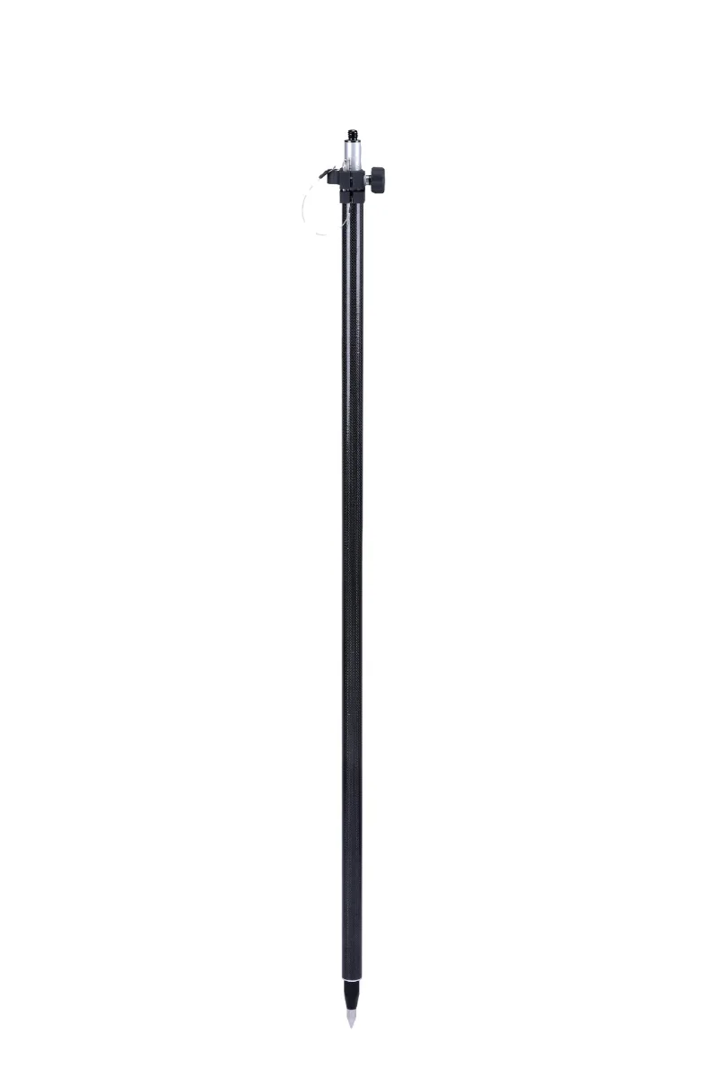 2024 2.5m Telescopic GPS Carbon Fiber Rod Survey Pole for GPS with Carry Bag