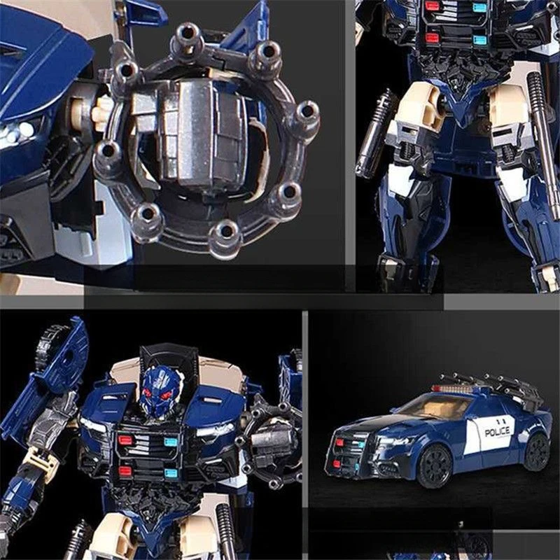 【Spot Goods】Transformeerd speelgoed TAIBA YS-05 Wegversperring Politie Kapitein Karakter Robot Auto Originele doos Verjaardag Collectie Cadeau