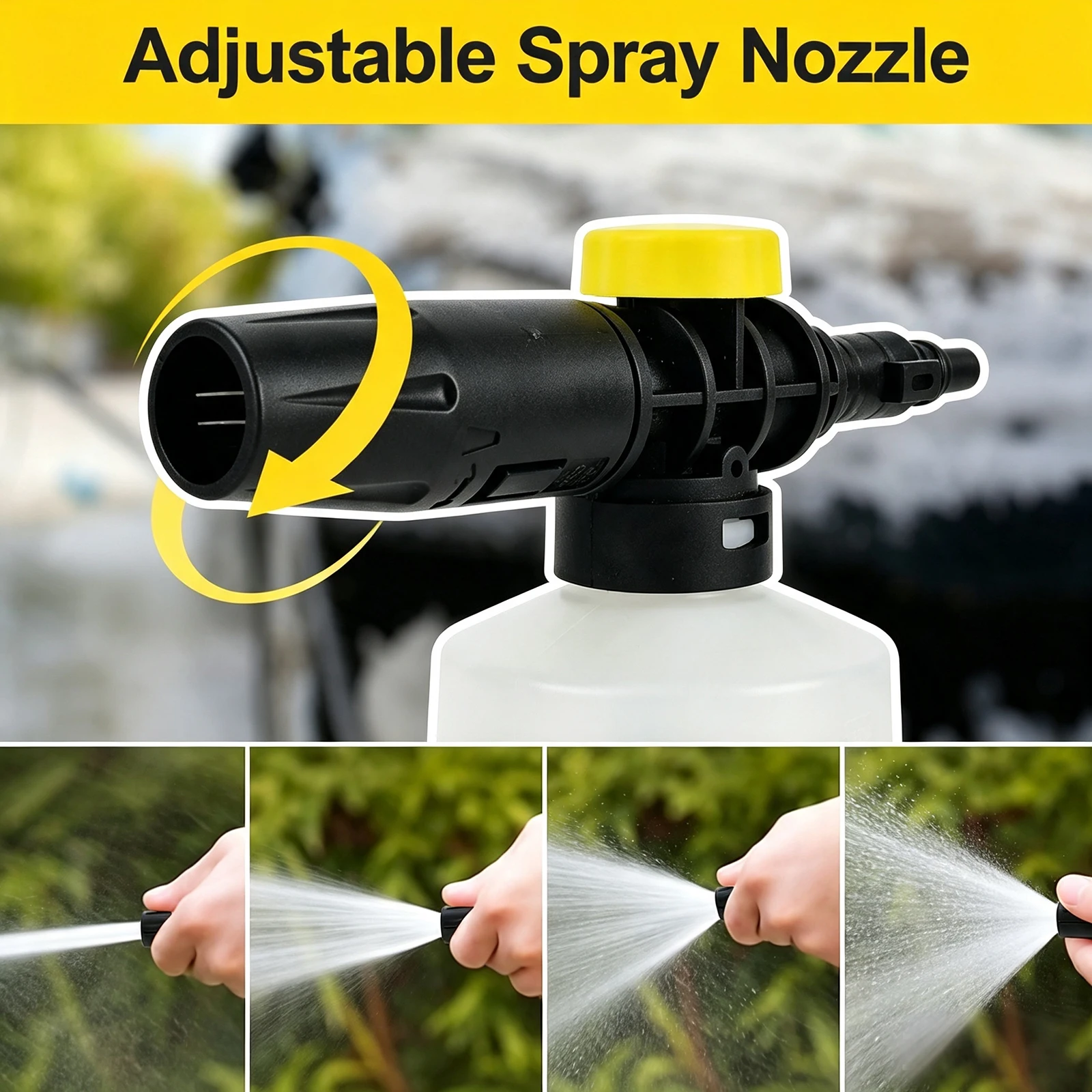 Pistola de Espuma para Lavado - Bear Spray Clip reseña y precio